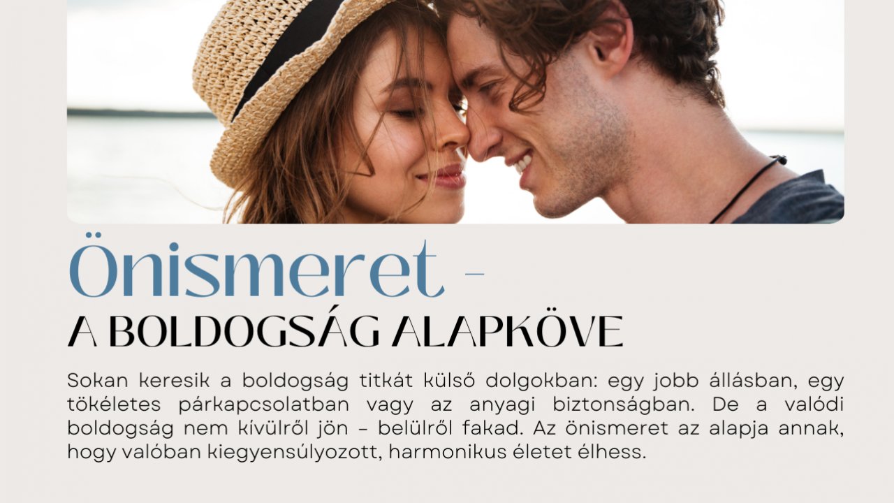 Önismeret - A boldogság alapköve